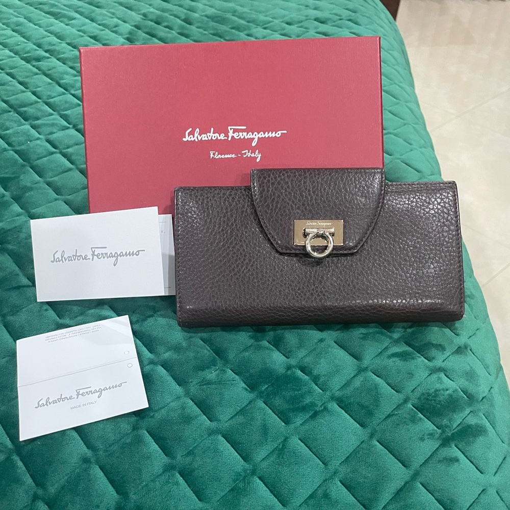 Salvador Ferragamo leather wallet